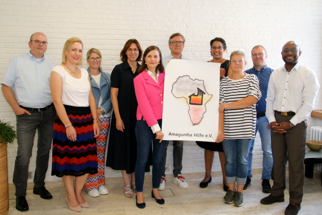 Teamfoto im Kontext der Amagumba Hilfe e.V.